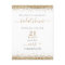 Gold Glitter Days to Wedding Welcome Bridal Shower