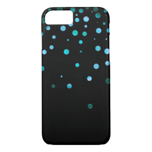 Gold Glitter Dots Clear Case-Mate iPhone Case