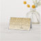 Gold Glitter Glam Personalized Place Card