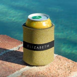 Gold Glitter, Glitter Background, Your Name Can Cooler