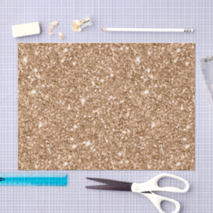 Gold Glitter Glitz Birthday Tissue Paper