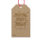 GOLD GLITTER holiday christmas Gift Tags