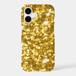 Gold Glitter iPhone X/8/7 Plus Barely There Case