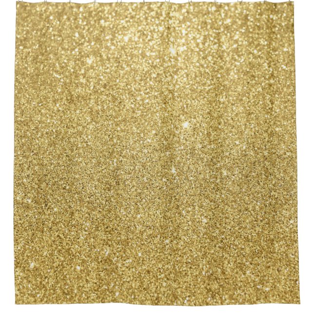 Gold glitter, luxurious, sparkling background. (Front)