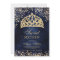 gold glitter navy blue crown tiara photo Sweet 16
