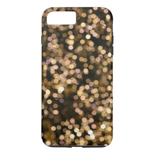 Gold Glitter Omber Plain Personalized Case-Mate iPhone Case