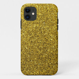 Gold Glitter Pattern iPhone 11 Case