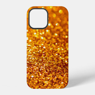 Gold Glitter Pattern iPhone 12 Case