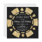 Gold Glitter Poker Chip Casino Night Party