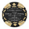 Gold Glitter Poker Chip Casino Night Party