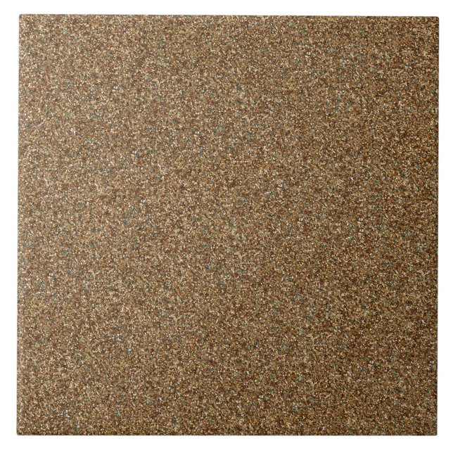 Gold glitter tile (Front)