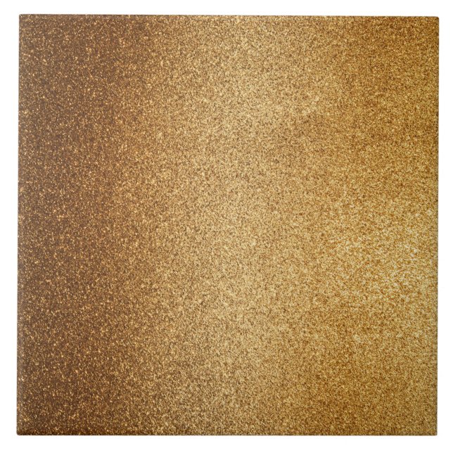 Gold Glitter  Tile (Front)