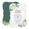 Gold Glitters Greenery Floral Bridal Shower Brunch