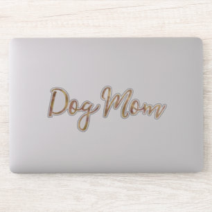 Gold Glitz Dog Mom