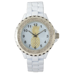 Gold Glitz Pineapple Watch