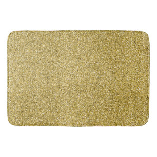 Gold Glitzy Glitter Bath Mat