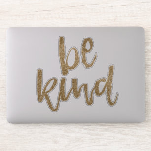 Gold Glitzy Glitter Glam Be Kind