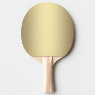 Gold Glow Ping Pong Paddle
