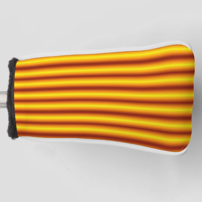Gold Golf Head Cover (Front)