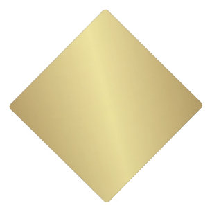 Gold Gradient ready for YOUR  Design  Graduation Cap Topper