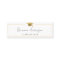 Gold Graduation Name Card Elegant Insert Card