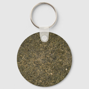 Gold granite keychain
