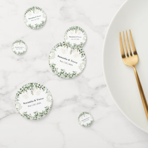 Gold & Green Foliage Verdant Vineyard  Confetti