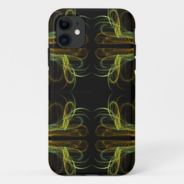 Gold & Green  iPhone 5 Custom Case-Mate ID Case-Mate iPhone Case (Back)