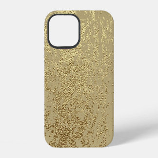 Gold grunge texture to create distressed effect iPhone 12 case