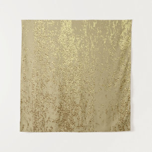 Gold grunge texture to create distressed effect tapestry