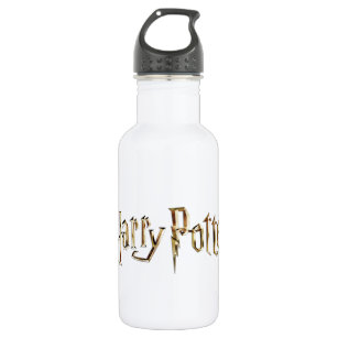 Gold Harry Potter Logo 532 Ml Water Bottle