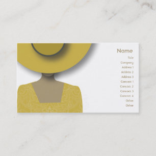 Gold Hat - Business Business Card