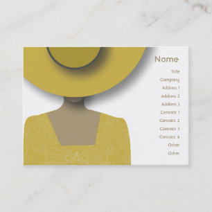 Gold Hat - Chubby Business Card