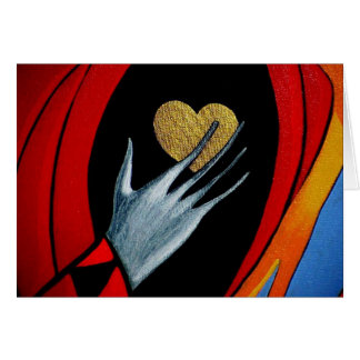 Gold Heart Green King Detail by Gregory Gallo