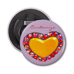 Gold heart Thunder_Cove Bottle Opener