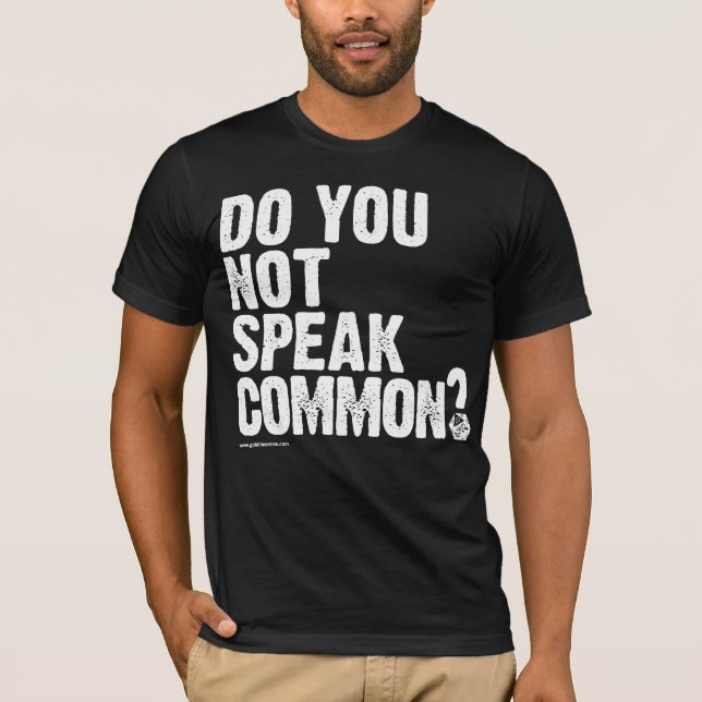 GOLD: Hello? T-Shirt (Front)