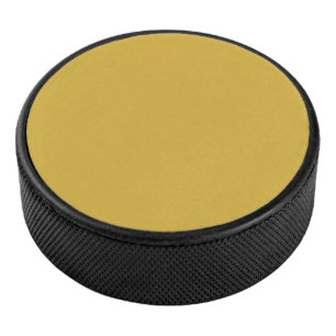Gold Hockey Puck