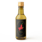 Gold Homemade Hot Sauce Label | Black