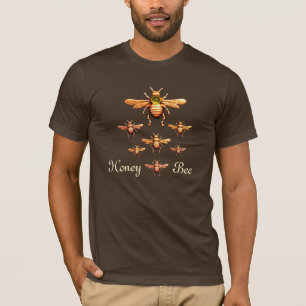 GOLD HONEY BEES / BEEKEEPER APIARIST BEEKEEPING T-Shirt