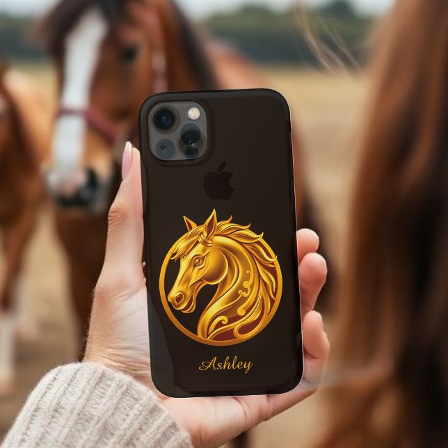 Gold Horse Case-Mate iPhone Case (Gold Horse Case-Mate iPhone Case)