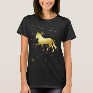 gold horse stars equestrian Monogram T-Shirt