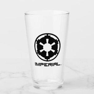 Gold Imperial Symbol Glass