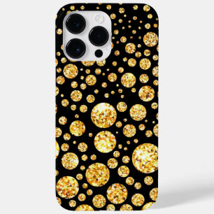 GOLD IRIDESCENT DIAMOND LOOK Case-Mate iPhone 14 PRO MAX CASE