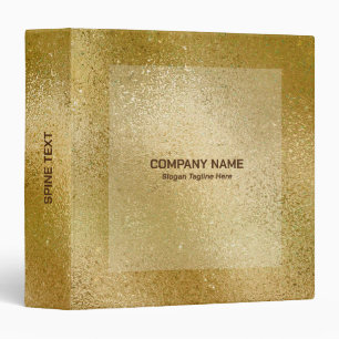 Gold iridescent shimmering glass texture binder