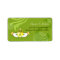 Gold Irish Claddagh Heart Green Wedding Address