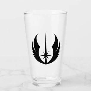 Gold Jedi Symbol Glass