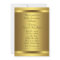 Gold Jewel Elegant Gold 50th Wedding Anniversary