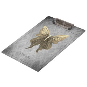 Gold Jewelled Dragonfly Clipboard