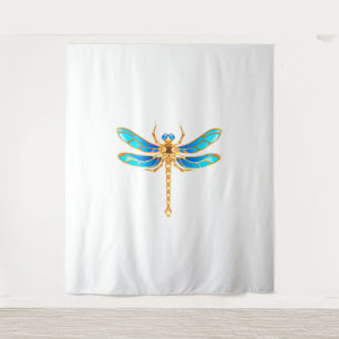 Gold jewellery dragonfly insect vip fun vector ima tapestry