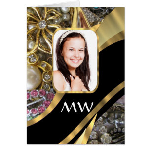 Gold jewellery photo background